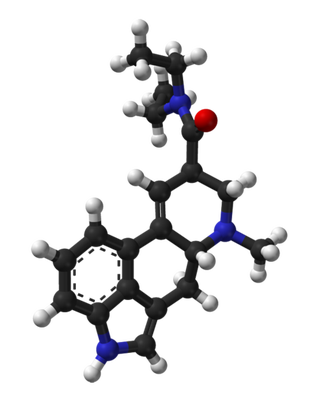 The LSD molecule.